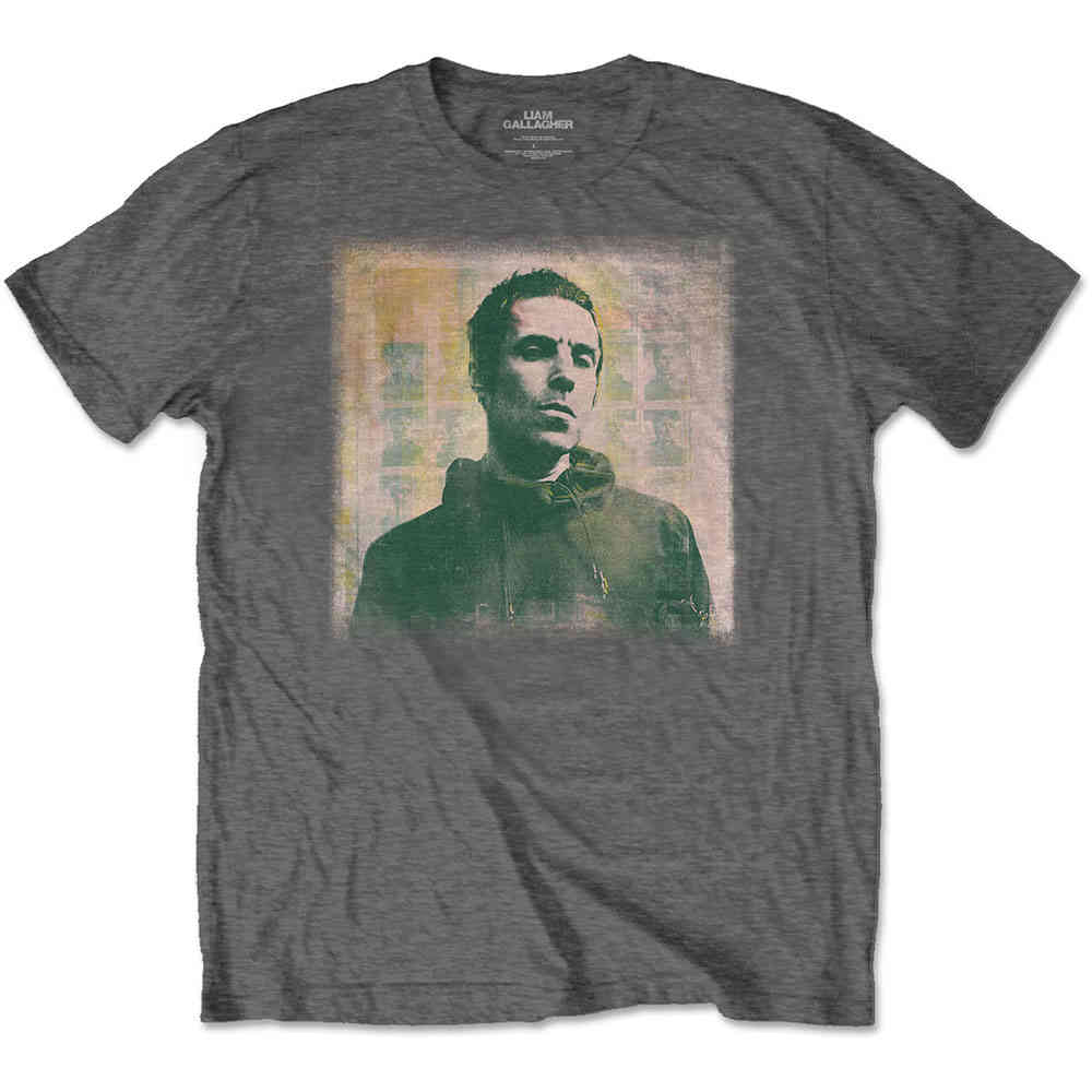 Liam Gallagher - Monochrome Tshirt Homme - Gris